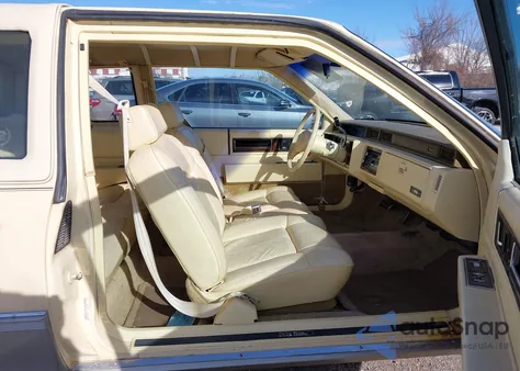 1989 Cadillac Deville from USA, damaged, VIN 1G6CD1157K4249430